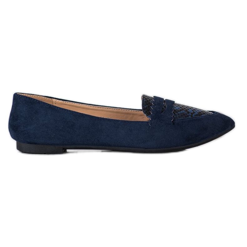 Small Swan Imprimé serpent Lordsy bleu marine