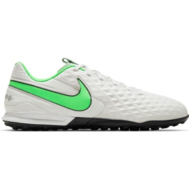 Chaussure de football Nike Tiempo Legend 8 Academy Tf AT6100 030 blanc blanc