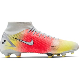Nike Mercurial Superfly 8 Academy Mds FG / MG CV0948 108 chaussures de football orange