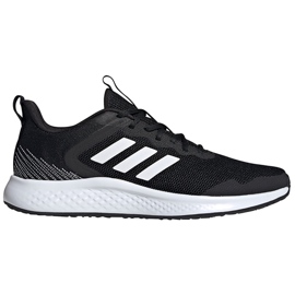 Chaussures homme Adidas Fluidstreet noir et blanc FW1703