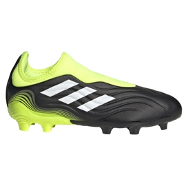 Chaussures de football Adidas Copa Sense.3 Ll Fg Junior FX1982 noir jaune