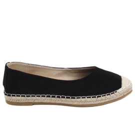 Espadrilles noires pour femmes CD-3 Noir le noir