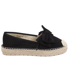 Espadrilles femme noires J131-22 Noir