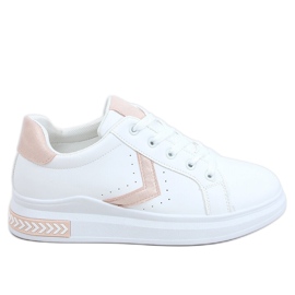 Baskets blanches pour femmes CC-40 Rose
