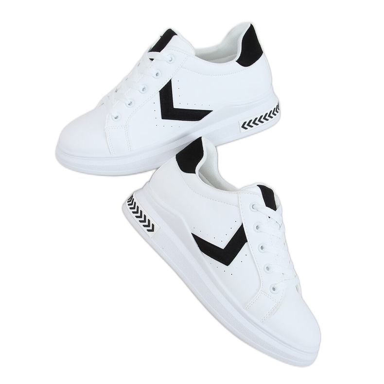 Baskets femme CC-40 BLANC/NOIR blanches le noir