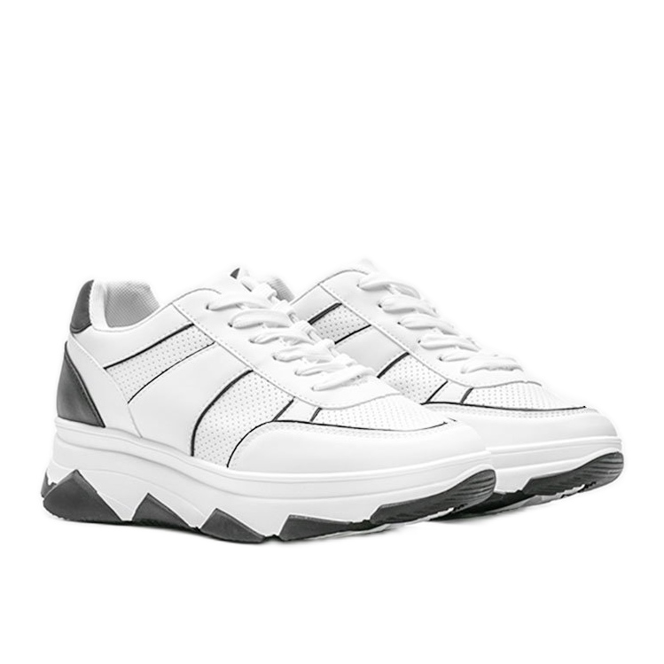 Baskets noires et blanches Julissa