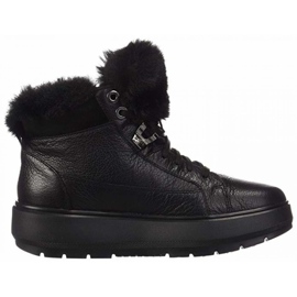 Geox D Kaula B Abx D Tumb Lea W D84AWD-00046-C9999 chaussures noir