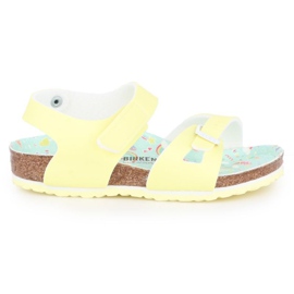 Birkenstock Colorado Enfants Bs 1016039 le noir jaune