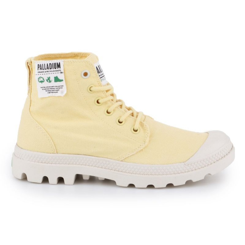 Chaussures Palladium Pampa Hi Organic W 76199-740-M jaune