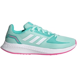Chaussures pour enfants Adidas Runfalcon 2.0 K menthe-rose FY9502 vert