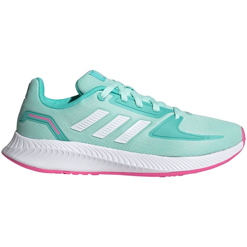 Chaussures pour enfants Adidas Runfalcon 2.0 K menthe-rose FY9502 vert