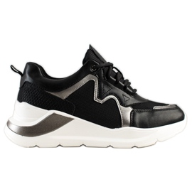 Weide Baskets confortables et élégantes noir