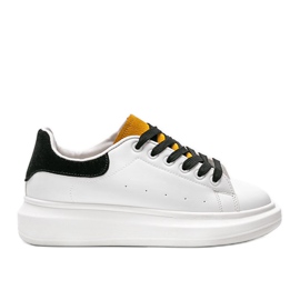 Baskets à semelle épaisse Lauryn en blanc