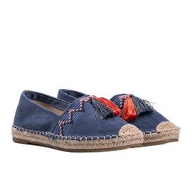 Espadrilles à franges bleues Alyana Espadrilles à franges bleues Alyana