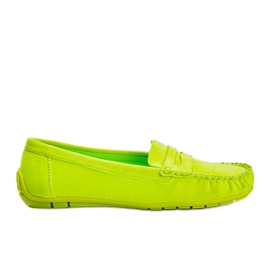 Mocassins femme Kyla verts