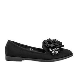 Mocassins Chaya femme noirs