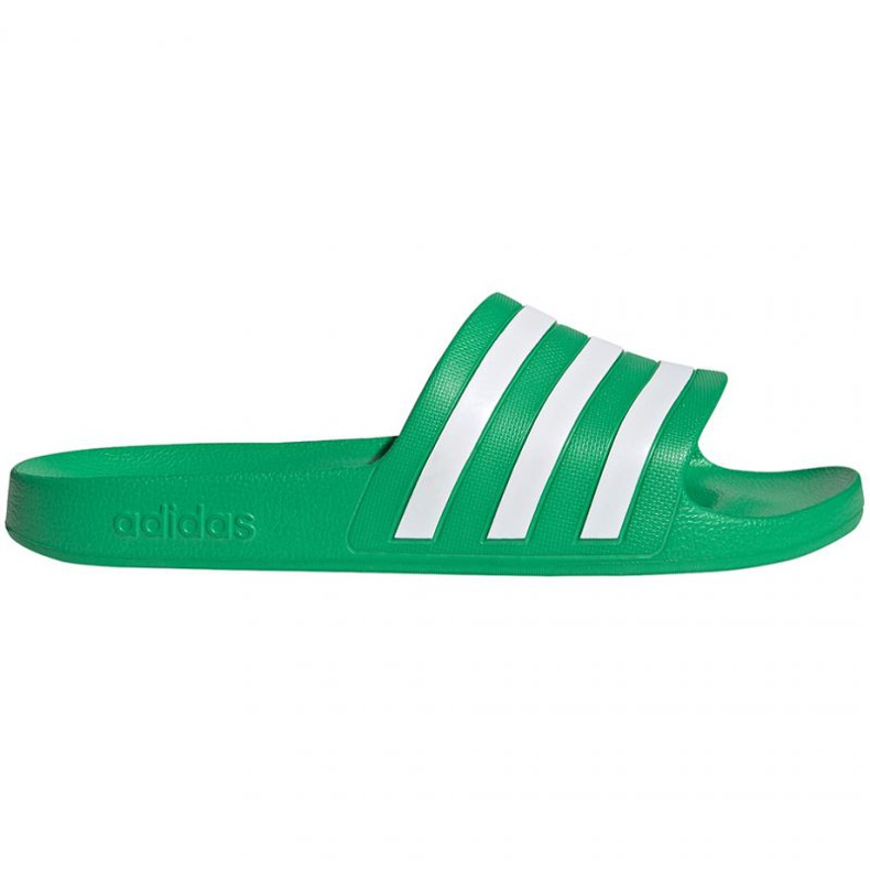 Pantoufles Adidas Adilette Aqua vert FY8048 blanche