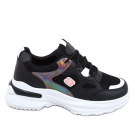 Chaussures de sport pour femmes noires HX-68 Noir