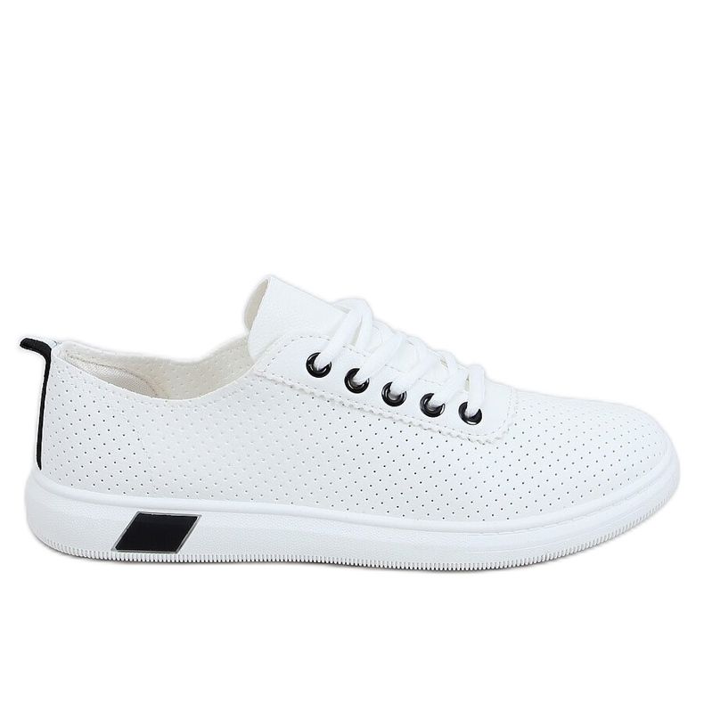 Baskets femme noires et blanches LA42 Black le noir