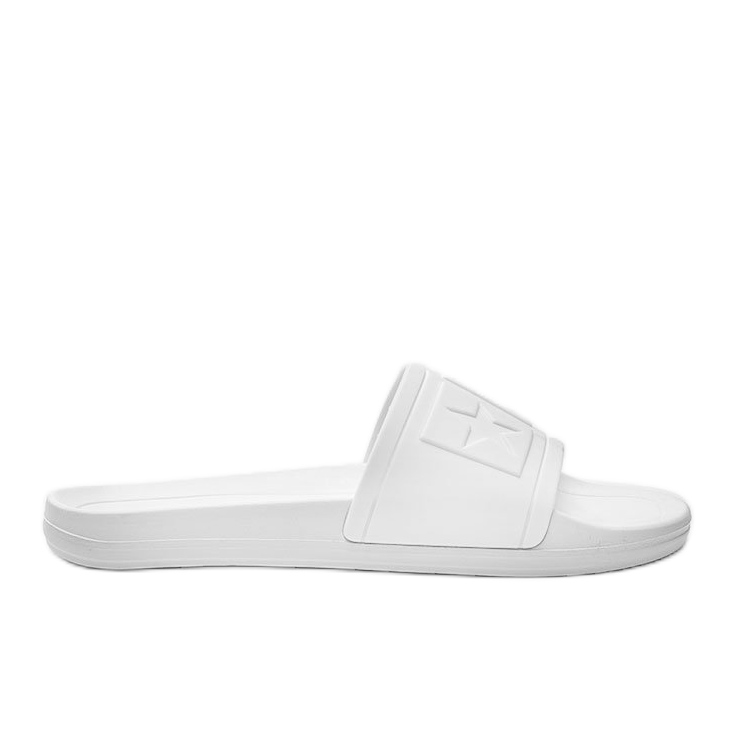 Chaussons Lopez pour hommes blancs Big Star blanche