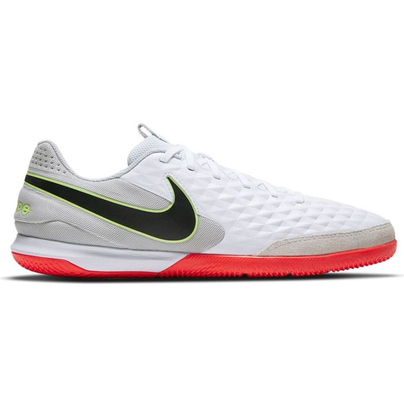 Nike Tiempo Legend 8 Academy Ic AT6099 106 chaussures de football blanche blanche Nike Tiempo Legend 8 Academy Ic AT6099 106 chaussures de football blanche blanche