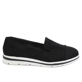 Mocassins à semelles hautes noir 5836 Noir le noir Mocassins à semelles hautes noir 5836 Noir le noir