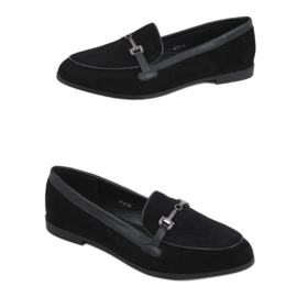 Mocassins femme noirs 8742 Noir