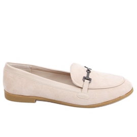 Mocassins femme beige 8742 Beige