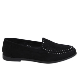 Noir Mocassins à clous 4322 Noir le noir