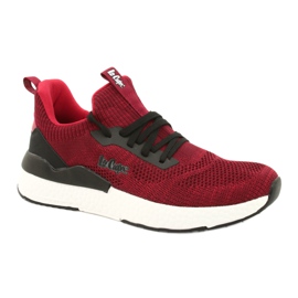 Lee Cooper Chaussures de sport pour hommes LCW-21-29-0173M Rouge le noir Lee Cooper Chaussures de sport pour hommes LCW-21-29-0173M Rouge le noir