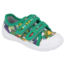 Baskets à scratch Befado Bang 907P122 multicolore vert