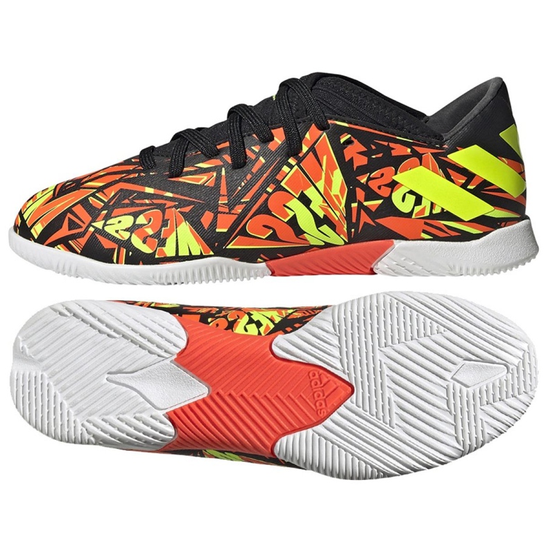 Chaussures de football Adidas Nemeziz Messi.3 In Jr FW7313 multicolore orange