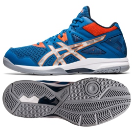 Asics GEL-TASK Mt 2 M 1071A036 400 chaussures de volley-ball multicolore bleu