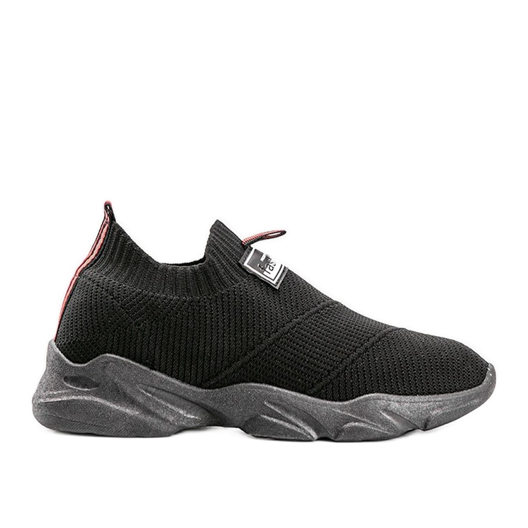 Baskets noires Justice le noir