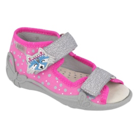 SANDALES FILLE PAPI BEFADO 342P016 rose