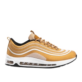 Baskets de sport homme Keyon dorées