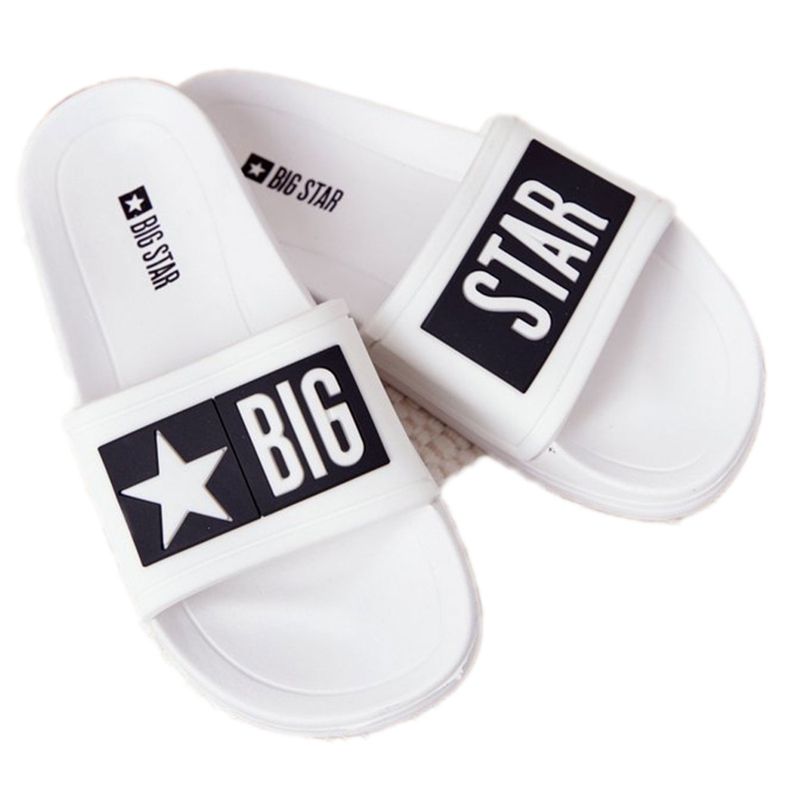 Chaussons Enfant Big Star DD374151 Blanc blanche