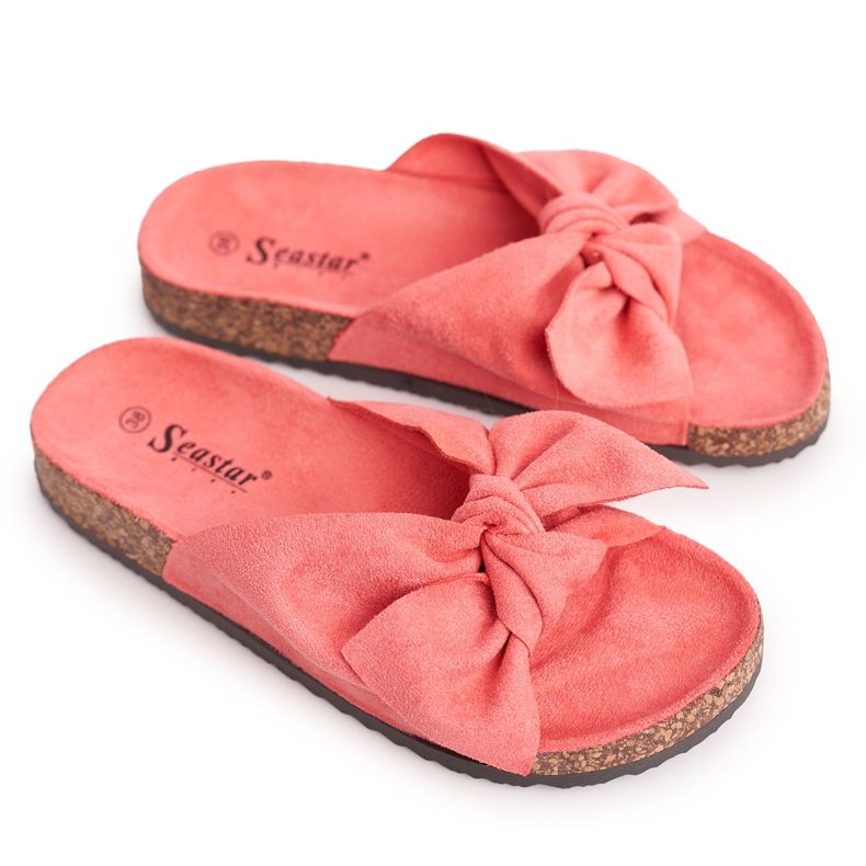 PB2 Chaussons Enfant Corail Little Wendy orange