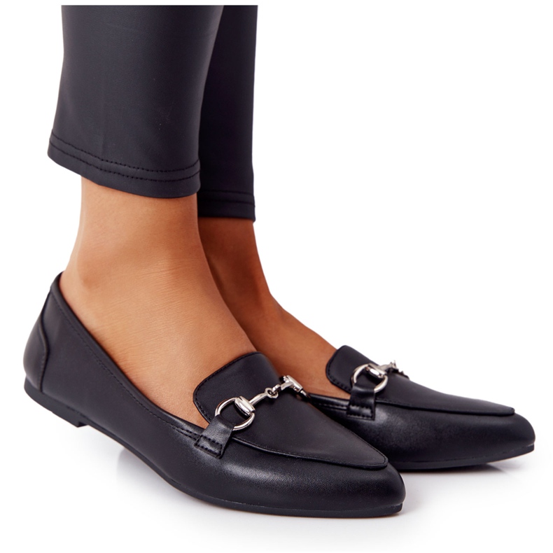 Mocassins Femme Sergio Leone MK711 Noir le noir Mocassins Femme Sergio Leone MK711 Noir le noir