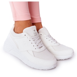 NEWS Baskets compensées pour femmes Blanc Avery