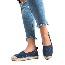 Goodin Espadrilles En Daim Bleu bleu marine