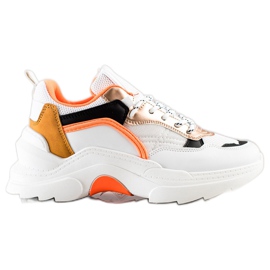 SHELOVET Baskets colorées à la mode multicolore