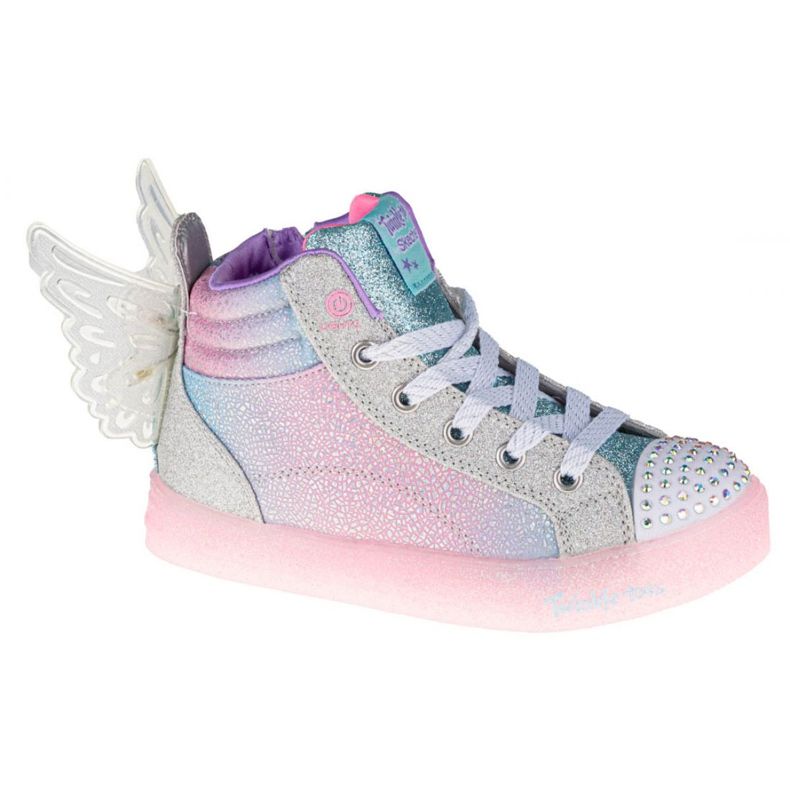 Skechers Shuffle Brights Glimmer Wings W 20254L-LBMT Chaussure rose multicolore
