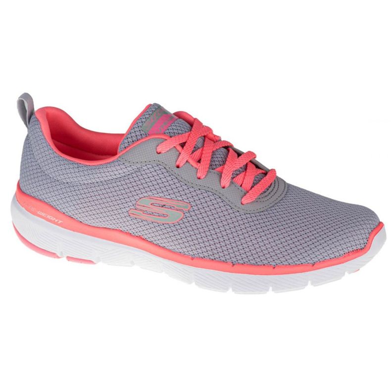 Chaussure Skechers Flex Appeal 3.0 First Insight W 13070-LGHP gris