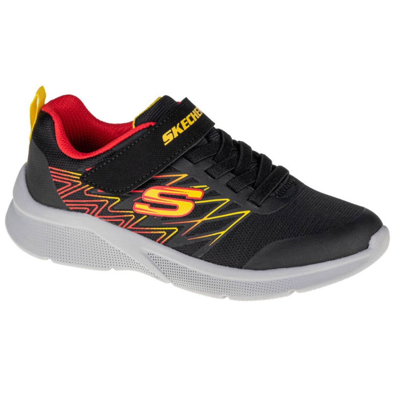 Skechers Microspec Texlor Jr 403770L-BKRD le noir