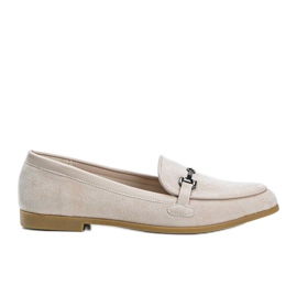 Mocassins en éco-suède beige Juliette Mocassins en éco-suède beige Juliette