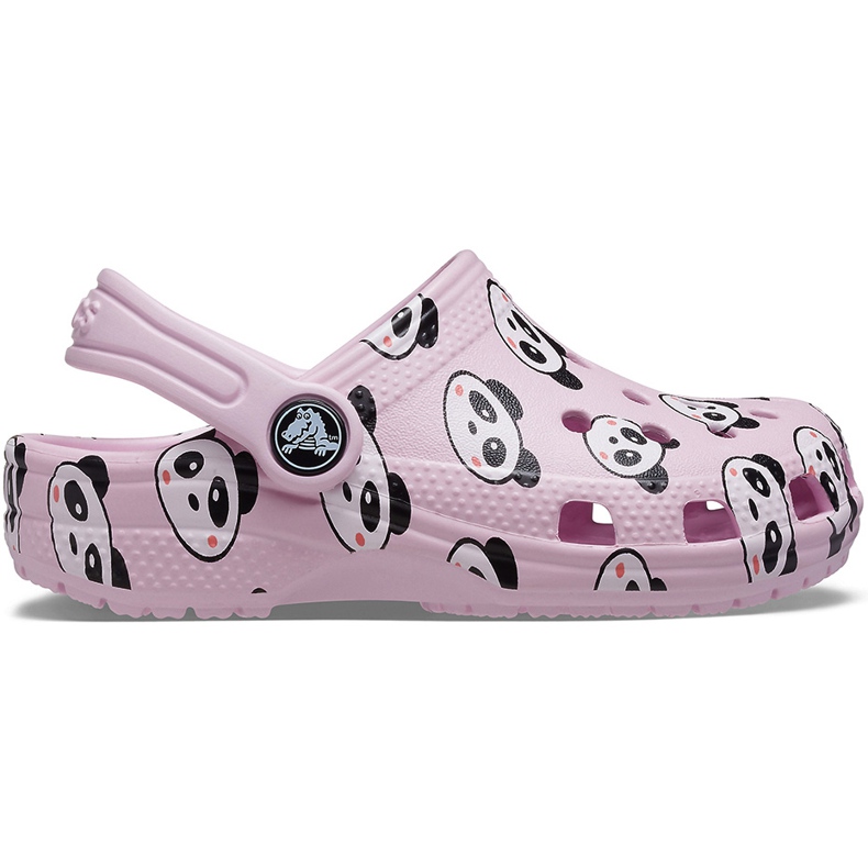 Crocs for kids Classic Panda Print Clog rose clair 206999 6GD Crocs for kids Classic Panda Print Clog rose clair 206999 6GD