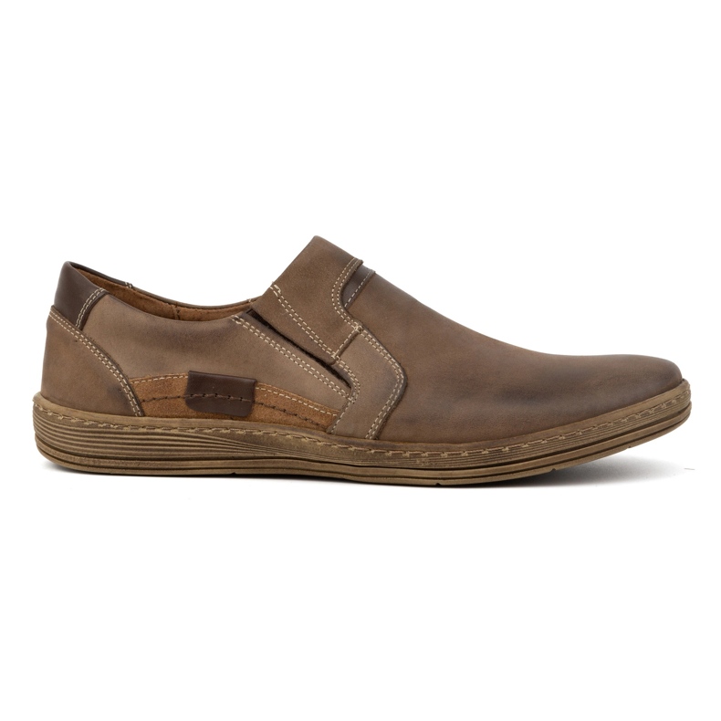 Olivier Mocassins homme cuir 520 marron brun