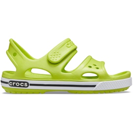 Sandales Crocs pour enfants Crocband Ii Sandale lime-noir 14854 3T3 vert