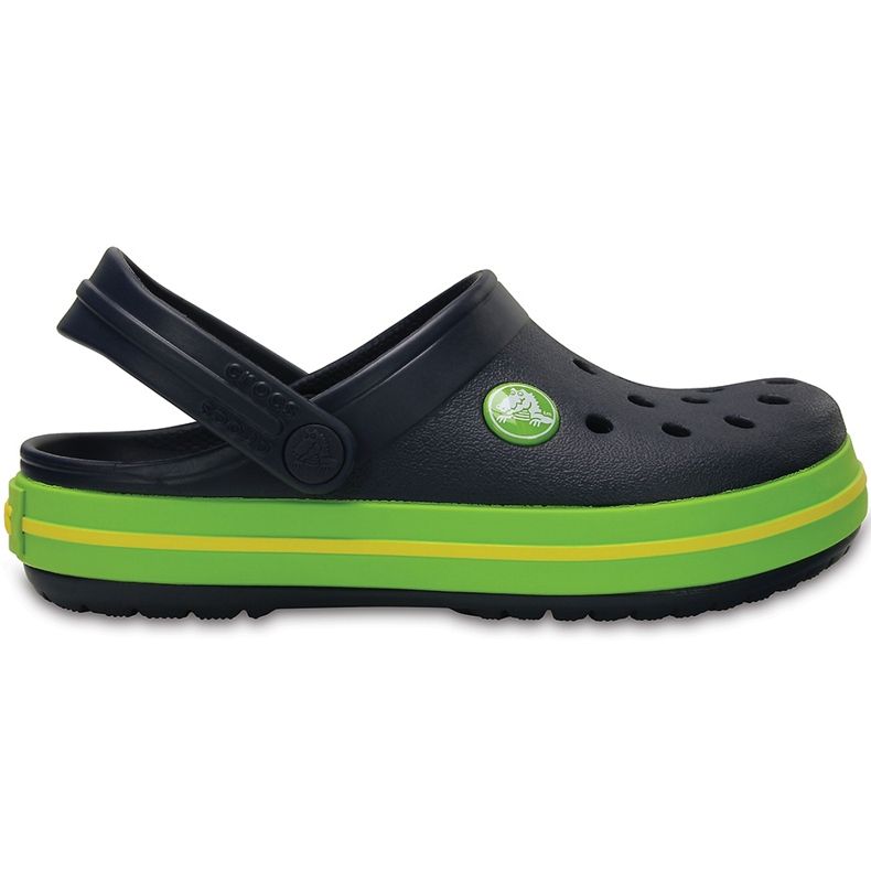 Crocs pour enfants Crocband Clog K bleu marine-vert 204537 4K6